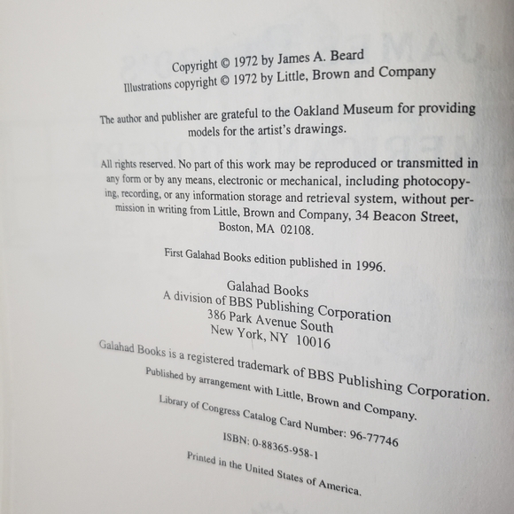 James Beard's AMERICAN COOKERY Cookbook - Picture 3 of 4